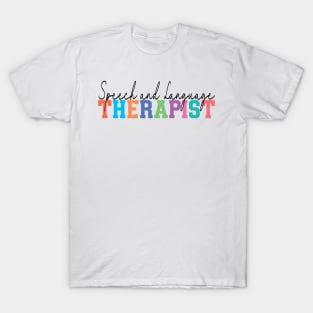 Speech and Language Therapist T-Shirt